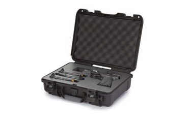 Image of Nanuk Case 910 w/Foam For Pistol Optic Ready, Black, Medium, 910S-080BK-0A0-21312