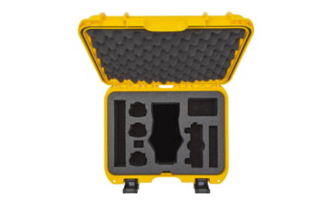Image of Nanuk Case 920 w/foam insert for DJI Mavic 2PZ, Yellow, Medium, 920S-080YL-0A0-18204