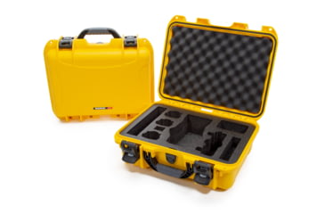 Image of Nanuk Case 920 w/foam insert for DJI Mavic 2PZ, Yellow, Medium, 920S-080YL-0A0-18204
