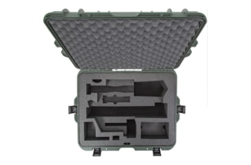 Image of Nanuk Case 945 w/foam insert for Crane 3, Olive, Large, 945-CRA36