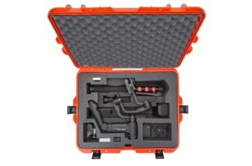 Image of Nanuk Case 945 w/foam insert for Crane 3, Orange, Large, 945-CRA33