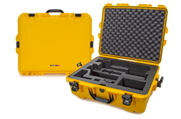 Image of Nanuk Case 945 w/foam insert for Crane 3, Yellow, Large, 945-CRA34