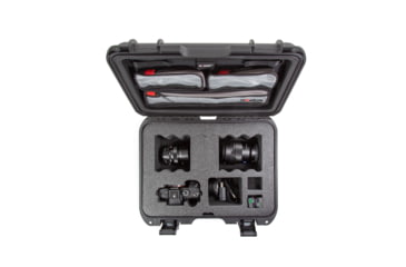 Image of Nanuk Case w/lid org. w/foam insert for Sony A7, Graphite, Medium, 920S-070GP-0A0-19135