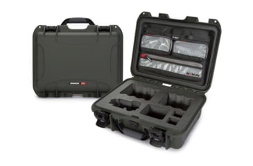 Image of Nanuk Case w/lid org. w/foam insert for Sony A7, Olive, Medium, 920S-070OL-0A0-19135