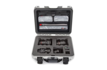 Image of Nanuk Case w/lid org. w/foam insert for Sony A7, Silver, Medium, 920S-070SV-0A0-19135