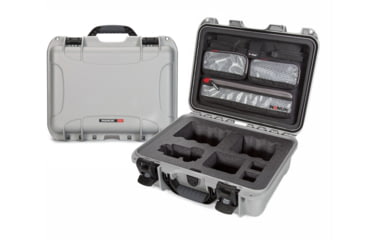 Image of Nanuk Case w/lid org. w/foam insert for Sony A7, Silver, Medium, 920S-070SV-0A0-19135
