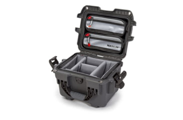 Image of Nanuk 908 Pro Photo Camera Case Kit w/Lid Organizer / Padded Divider
