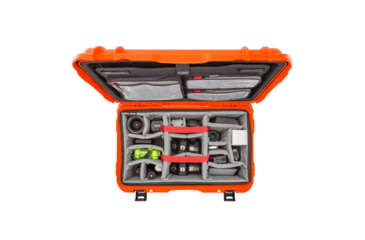 Image of Nanuk 938 Pro Photo Camera Case Kit w/Lid Organizer / Padded Divider
