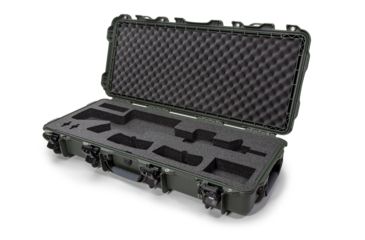 Image of Nanuk 985 Hard Gun Case w/Foam AR, 39.7in, Olive, 985S-081OL-0A0-18249