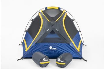 Image of Napier Lite Pack Tent, Blue/Gray/Yellow, 7.3ft x 6.8ft, 91200