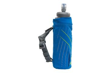 Image of Nathan ExoDraw 2 Insulated Bottle, Deep Water/Vibrant Yellow, 18oz, NS4868-0426-00