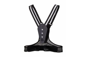 Image of Nathan LightFit Reflective Vest-Blacklight-One Size