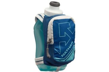 Image of Nathan SpeedShot Plus Water Bottles, True Navy/Angel Blue/ White, 12oz, NS4859-0573-00