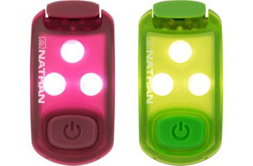 Image of Nathan StrobeLight - 2 Pack, Lolipop/Red Dahlia &amp; Lime Punch/Classic Green, NS5114-0479-00