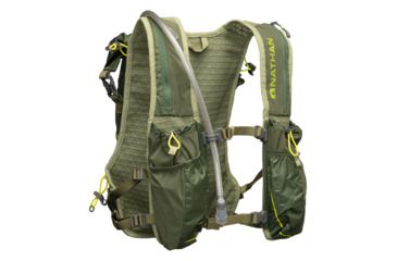 Image of Nathan TrailMix Mens Race Pack, Bronze Green/Mosstone/Nuclear Yellow, 12L, NS4765-0423-00