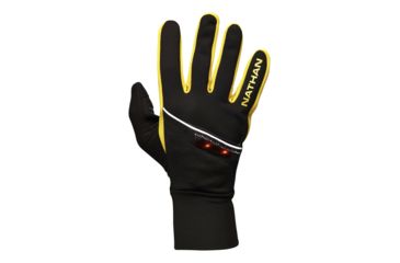 Image of Nathan TransWarmer Convertible Glove/Mitt-Black/Cyber Yellow-Medium