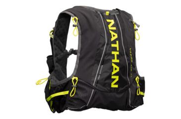 Image of Nathan VaporAir 2.0, Hydration Pack - Mens, Black/Charcoal/Nuclear Yellow, 7L, NS4732-0415-80