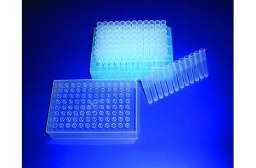 Image of National Scientific Supply Microtube 12-STRIPS 1.1ML PK80 TN0946-12B Microtube 12-STRIPS 1.1ML PK80, Pack