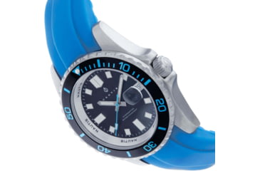 Image of Nautis Interceptor Watch Box Set w/Interchangable Bands &amp; Date Display, Light Blue, One Size, 19161G-A