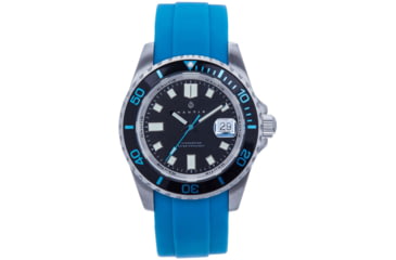 Image of Nautis Interceptor Watch Box Set w/Interchangable Bands &amp; Date Display, Light Blue, One Size, 19161G-A