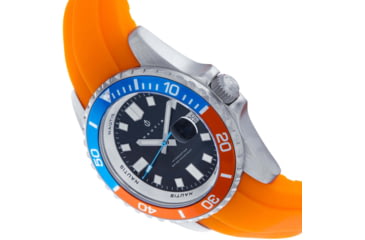 Image of Nautis Interceptor Watch Box Set w/Interchangable Bands &amp; Date Display, Orange, One Size, 19161G-C