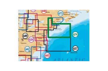 Image of Navionics Platinum Plus Boston Marine Digital Map MSD674P
