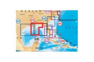Image of Navionics Platinum Plus Central Gulf of Mexico Marine Map CF651P