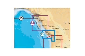 Image of Navionics Platinum Plus Vancouver Island Digital Marine Map MSD913P