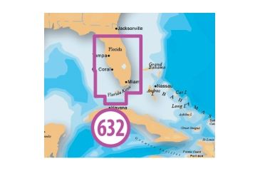 Image of Navionics Platinum+ SD 632 Central &amp; Southern FL, New Condition NAV-MSD/632P+