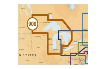 Image of Navionics Platinum+ SD 900 West Great Lakes, New Condition NAV-MSD/900P+