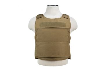 Image of Vism Discreet Plate Carrier, Tan, Medium - 2XL CVPCVD2975T
