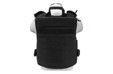 Image of NcSTAR Vism Plate Carrier W/External Hard Armor Pockets, Black, Medium - 2XL, CVPCVEP2984B