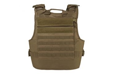 Image of NcSTAR Vism Plate Carrier W/External Hard Armor Pockets, Tan, 2XL CVPCVEPL2984T