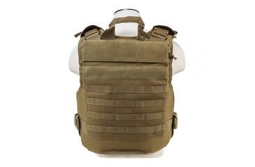 Image of NcSTAR Vism Plate Carrier W/External Hard Armor Pockets, Tan, Medium - 2XL, CVPCVEP2984T