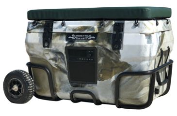 Image of Neanderthal Outdoors Nomad 70 Quartt Cooler, Nomad Camo with Green Cushion, 70 Quart, NOM-1201