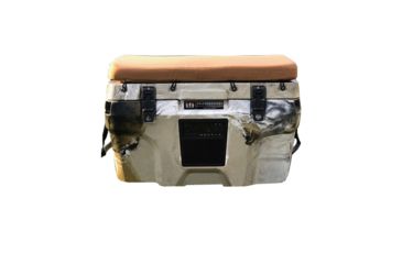 Image of Neanderthal Outdoors Nomad 70 Quartt Cooler, Nomad Camo with Tan Cushion, 70 Quart, NOM-1205