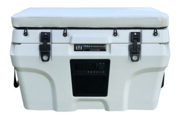 Image of Neanderthal Outdoors Nomad 70 Quartt Cooler, White with White Cushion, 70 Quart, NOM-1202