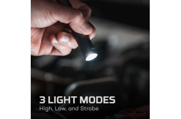 Image of Nebo Columbo Inspection Pen-Sized Flashlight, Alkaline, 100 Lumens, Black, NEB-POC-0006
