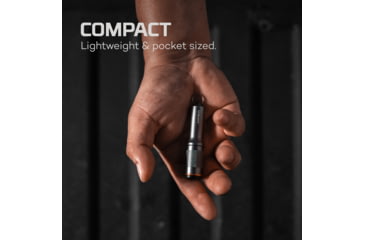 Image of Nebo Columbo Keychain LED Flashlight, AAA, White, 100 Lumens, Black, NEB-POC-1003