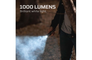 Image of Nebo Davinci Rechargeable Handheld Flashlight, 1000 Lumens, Black, NEB-FLT-0018