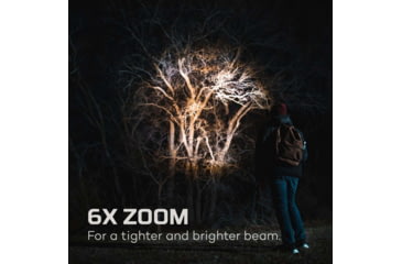 Image of Nebo Davinci Rechargeable Handheld Flashlight, 1000 Lumens, Black, NEB-FLT-0018