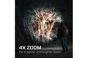 Image of Nebo Davinci Rechargeable Handheld Flashlight, 2000 Lumens, Black, NEB-FLT-0020