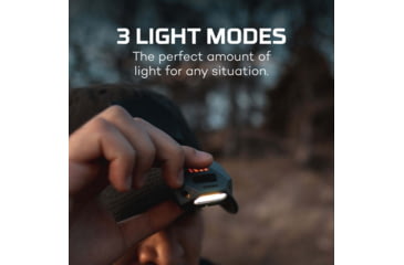 Image of Nebo Einstein Cap Rechargeable Cap Light w/ Wave Activation, Black, NEB-HLP-0004