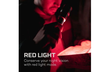 Image of Nebo Franklin Slide Rechargeable Dual Flashlight and Work Light, 500 Lumens, Black, NEB-WLT-0025
