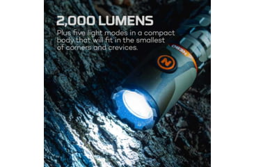 Image of Nebo Torchy 2K Li-ion 18650 Rechargeable Battery 2000 Lumens LED Flashlight, MossyOak Bottomland, NEB-FLT-1062