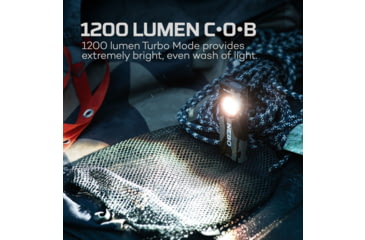 Image of Nebo Slim+ 1200 Li-ion 803450 Rechargeable Battery 1200 Lumens LED Flashlight