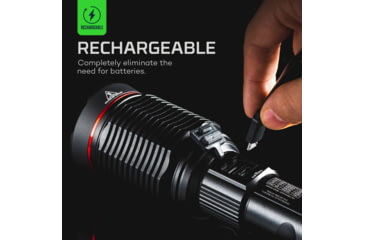 Image of Nebo Redline COB LED Flashlight, Lithium Ion, White, 6000 Lumens, Black, NEB-FLT-0002
