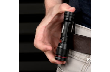 Image of Nebo Redline Flex LED Flashlight, Lithium Ion, White, 450 Lumens, Black, NEB-FLT-0003