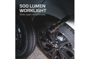 Image of Nebo Slyde King 2K USB-C Rechargeable LED Flashlight and Work Light, Black, NEB-WLT-1003