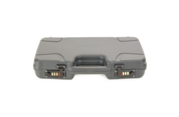 Image of Negrini Hybri-Tech RMR Capable Locking Pistol Case, Gray/Black, Full Size Pistol, 2039iR/6524